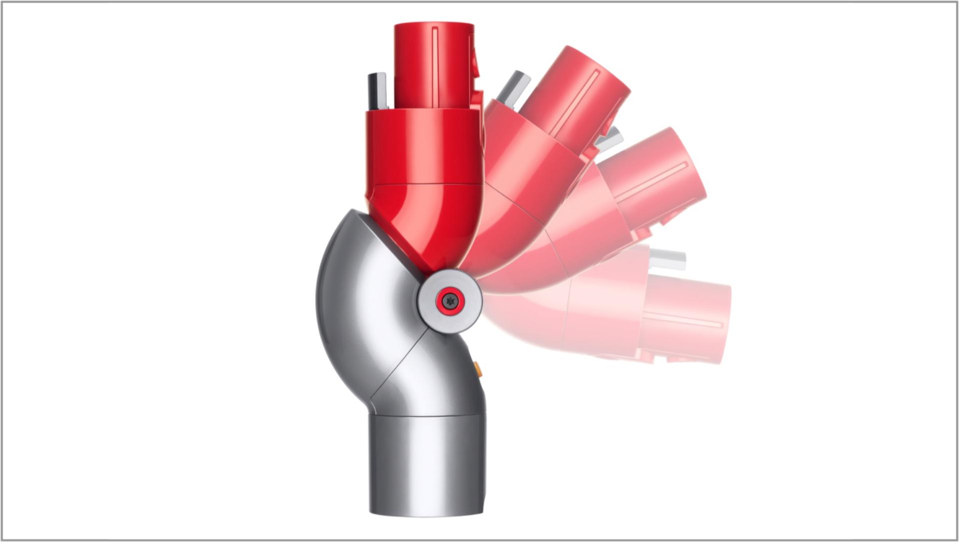 Low-reach adaptor's bending hinge mechanism