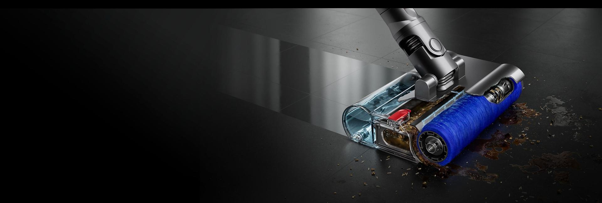 Cabezalcon rodillo en húmedo de Dyson Submarine