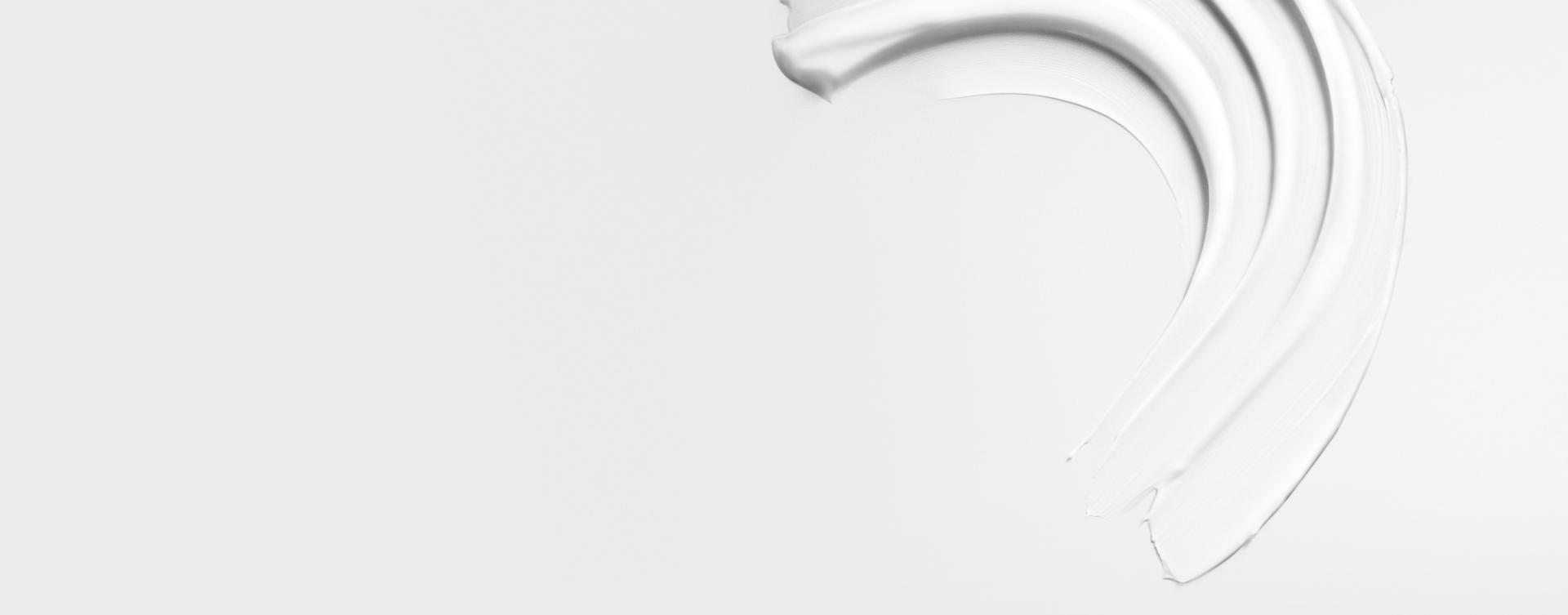 A smear of Dyson Chitosan Pre-style cream.