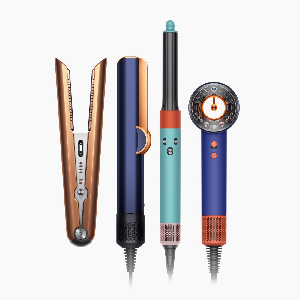 Dyson hair care machines.