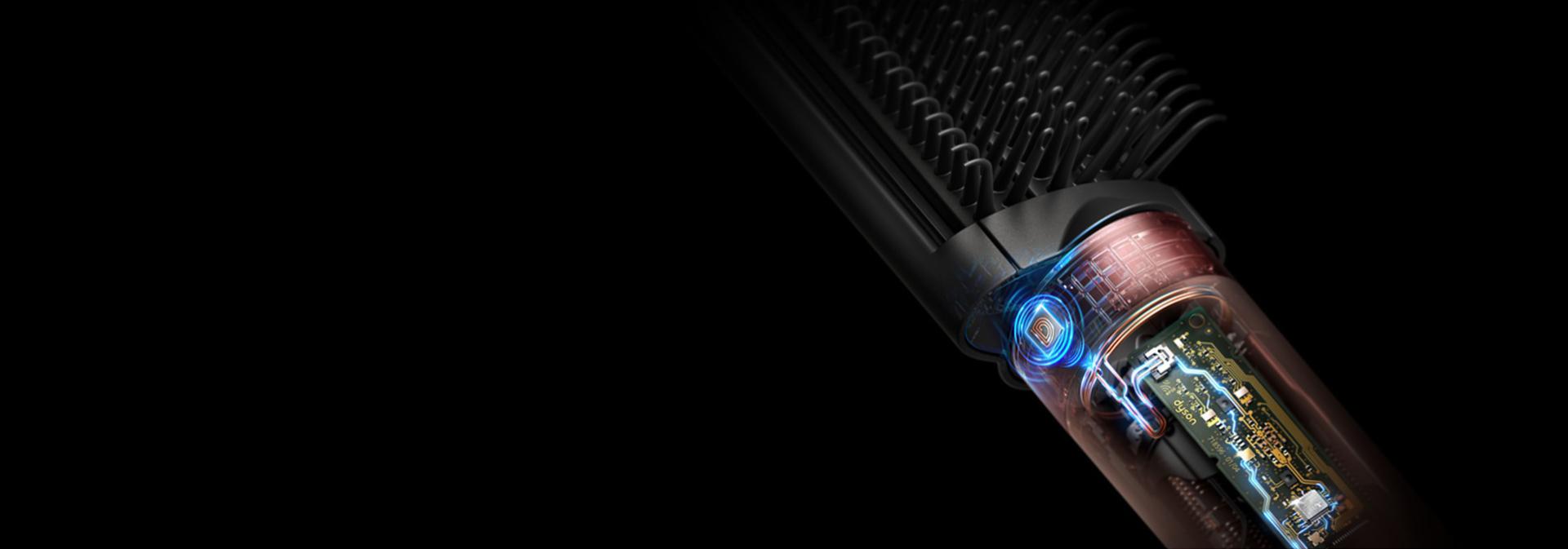 The Dyson Airwrap Co-anda2x multi-styler and dryer recognises an RFID chip in an attachment.