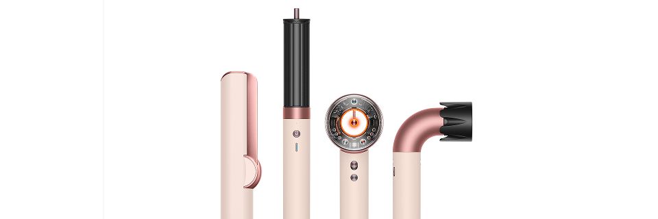 The Dyson Beauty range of formulations and devices.