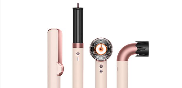 The Dyson Beauty range of devices.