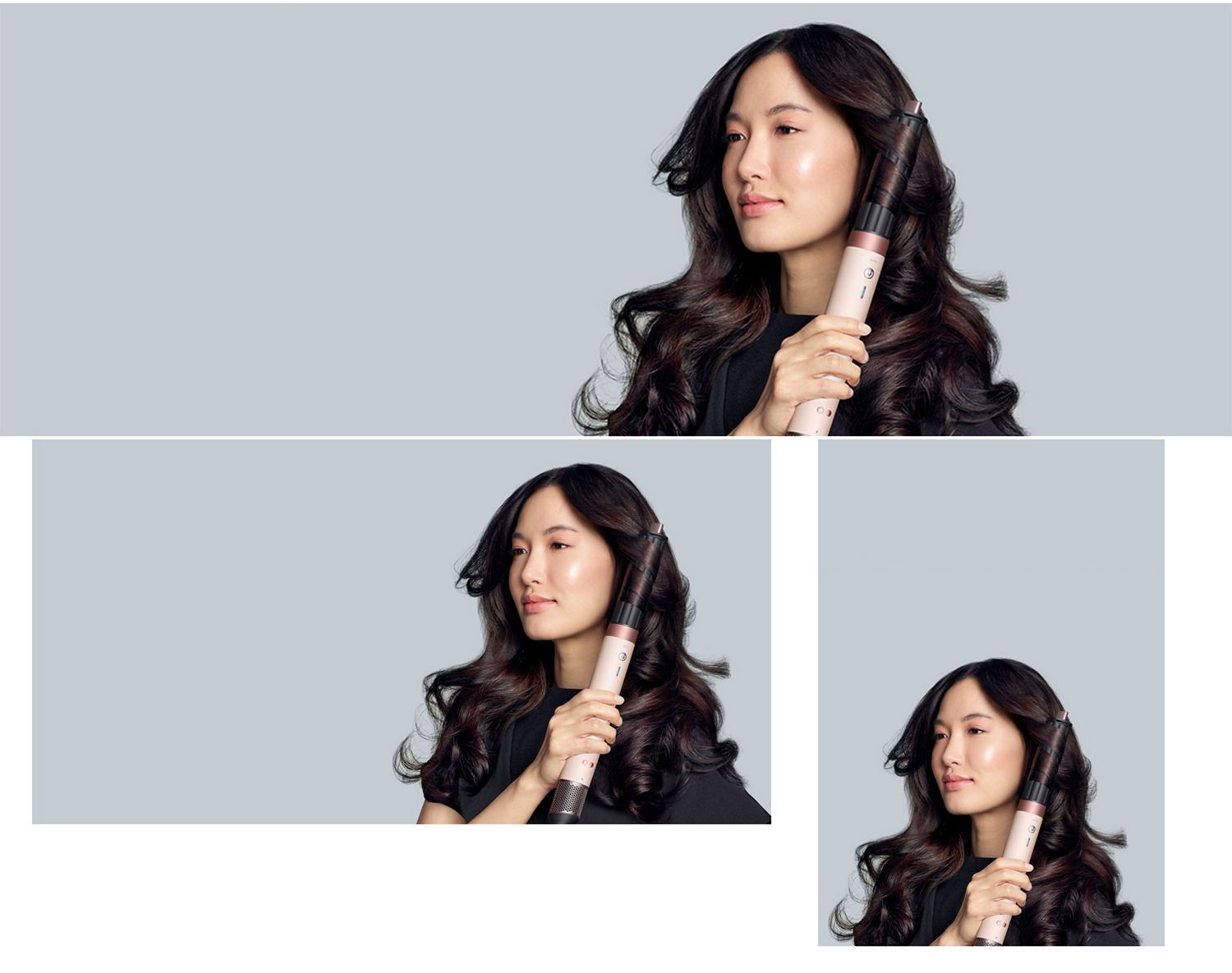 Valentinstag-Styling mit Dyson. 