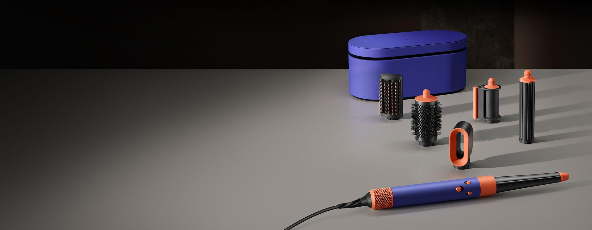 The Straight+Wavy kit with attachments sitting side-by-side.