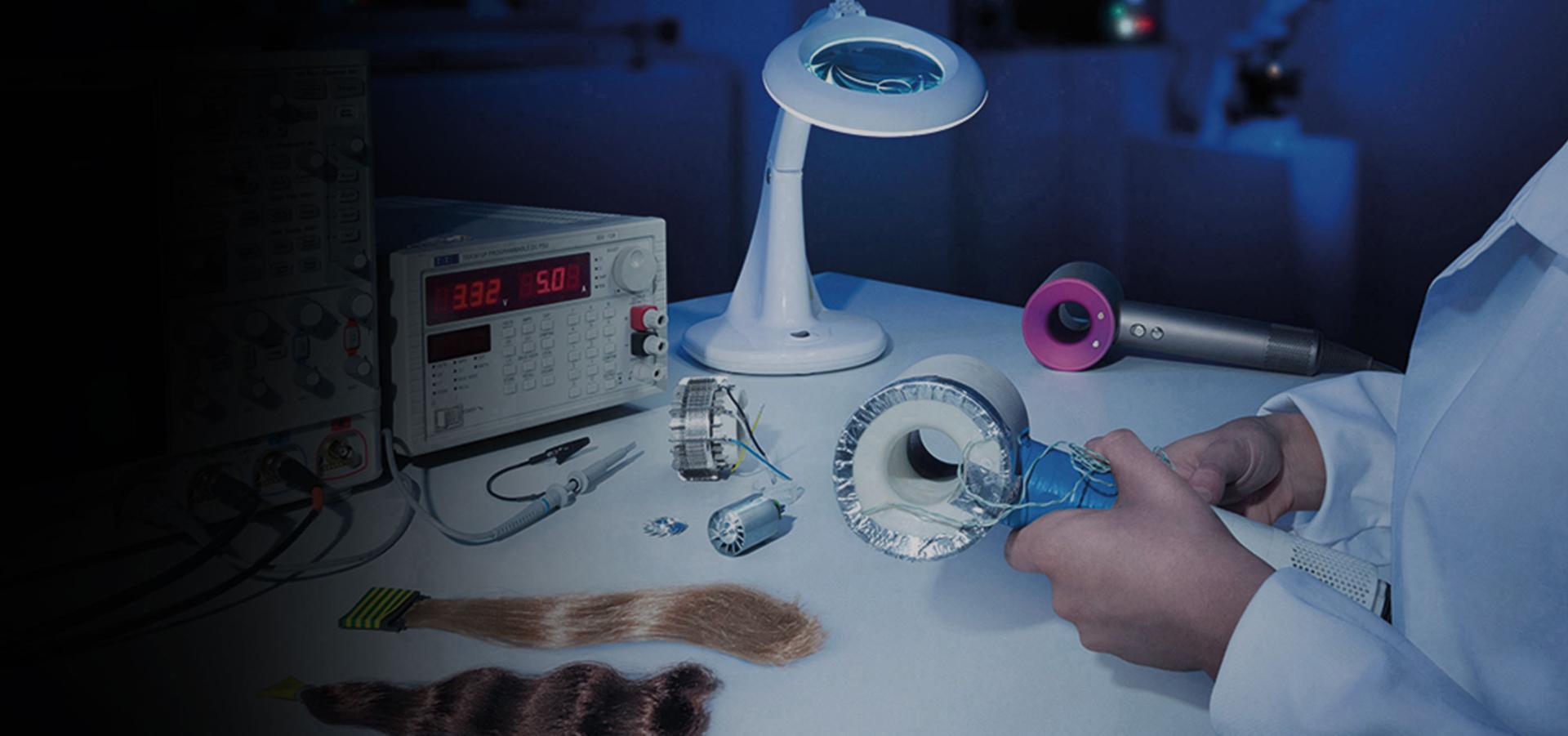 W laboratorium włosów Dyson