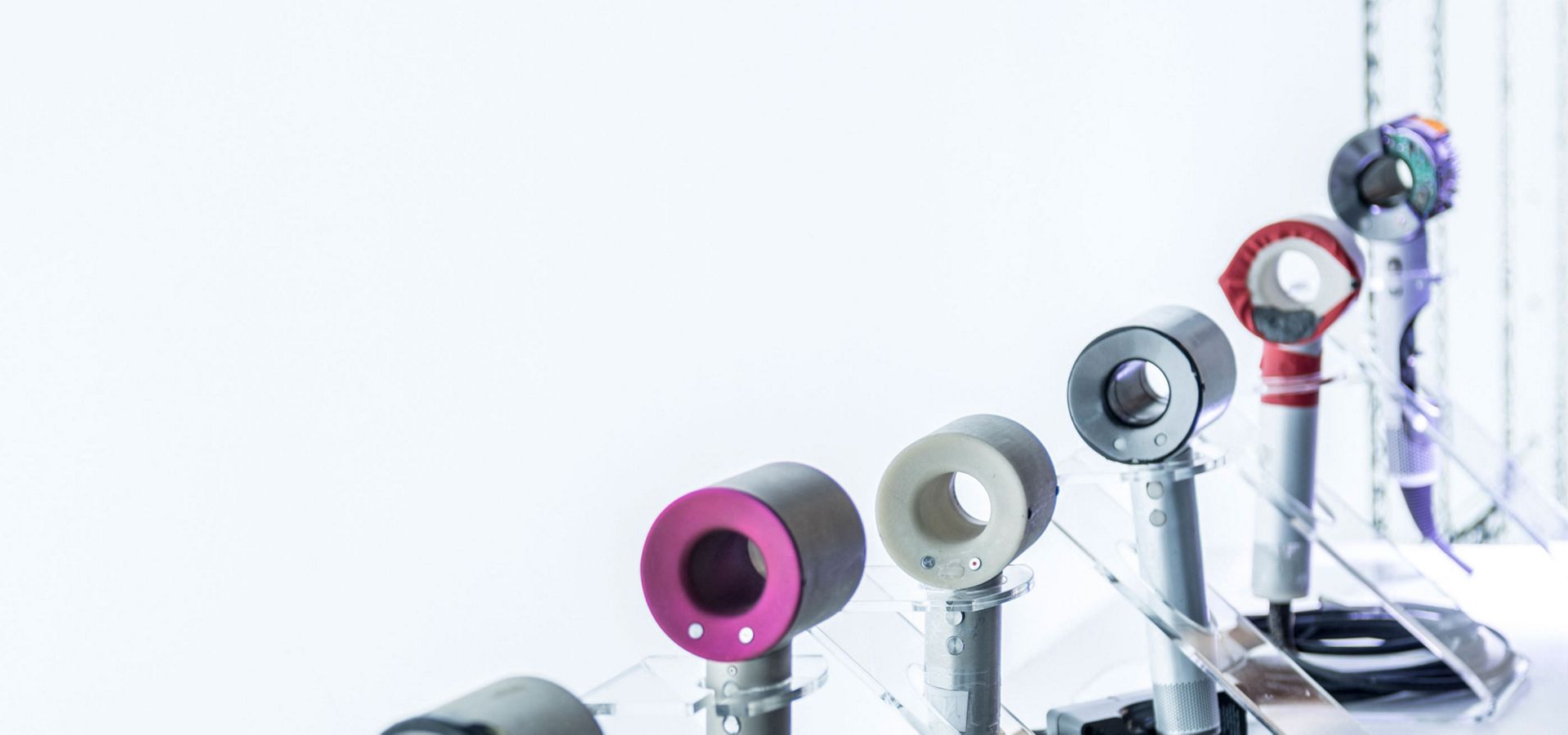 Prototype Dyson Supersonic hair dryers
