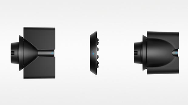 Tiesinimo antgalis, švelnaus oro srauto antgalis ir plaukų formavimo koncentratorius