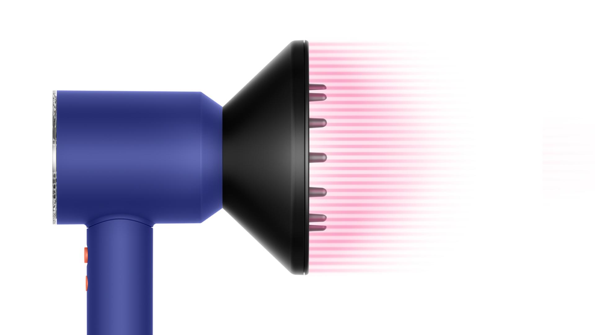 Znázorněné proudění vzduchu difuzéru