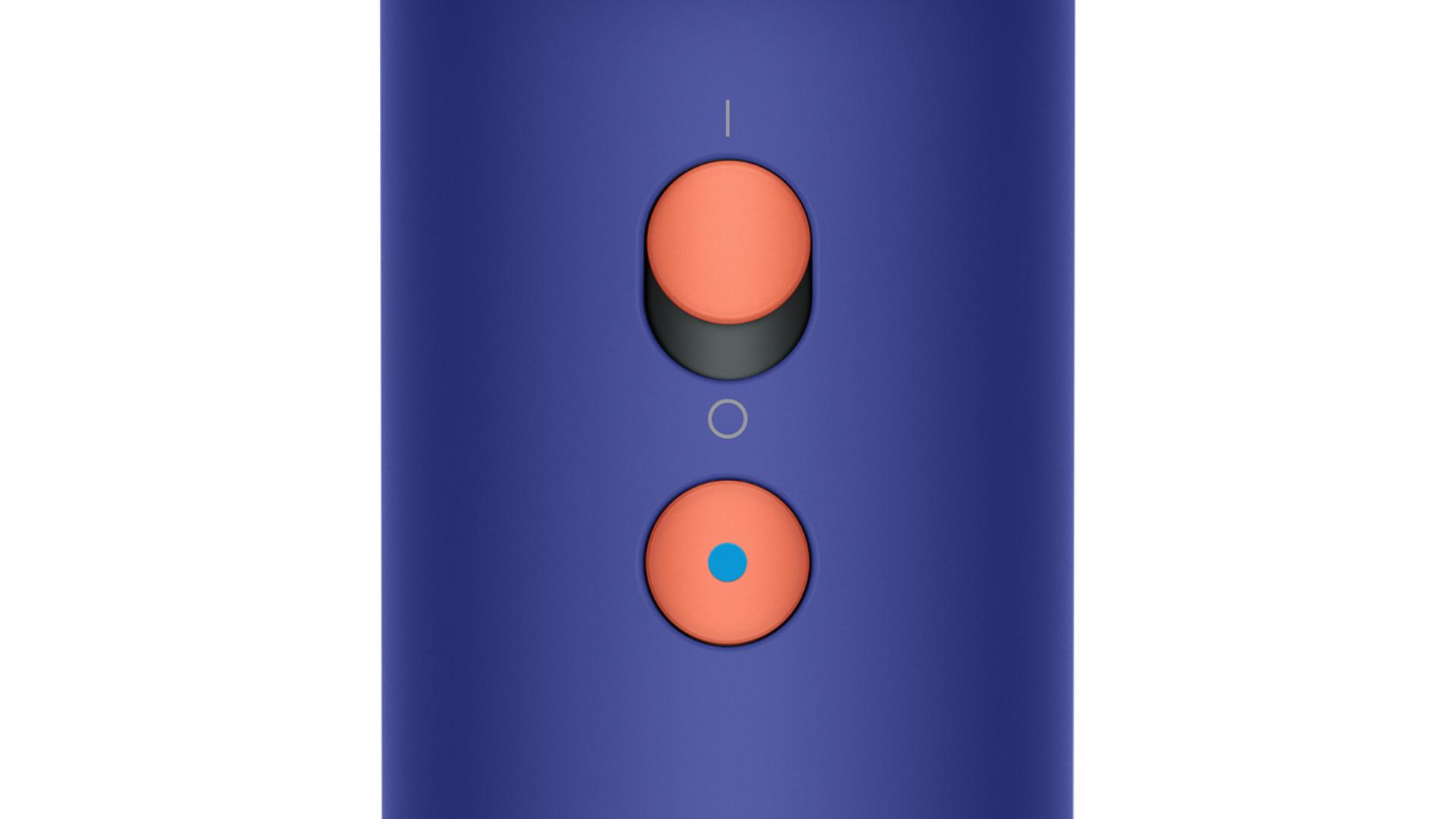 Close-up of Cold shot button