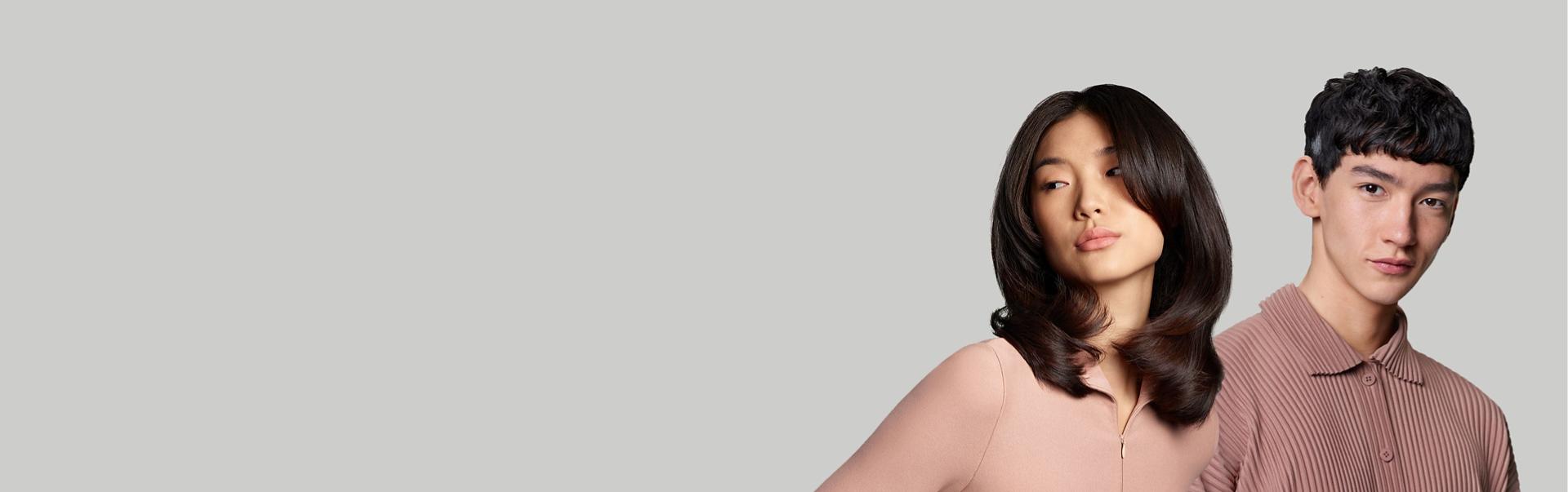 Modele z włosami typu 1