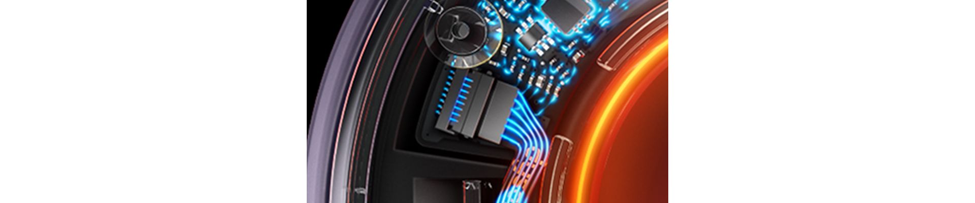 Prozirni otvor sušila za kosu Dyson Supersonic Nural otkriva njegovu tehnologiju pametne kontrole topline