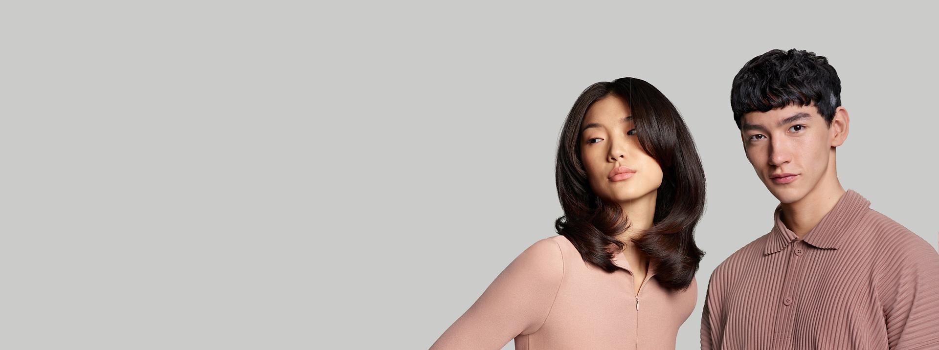 Two models side by side