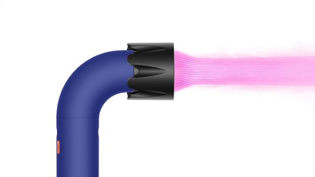 Powerful air attachment with airflow.