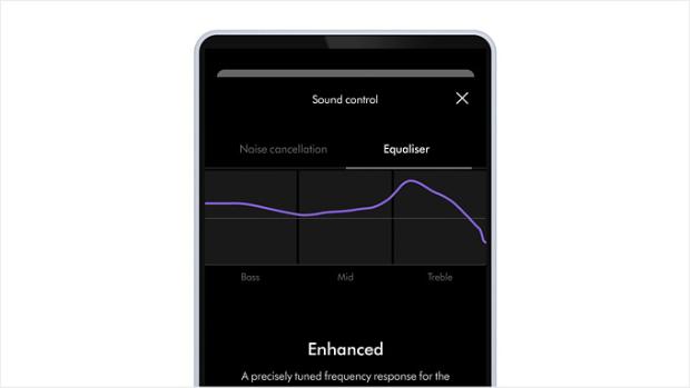 The MyDyson app on a smartphone