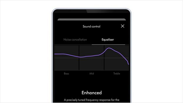 The MyDyson app on a smartphone