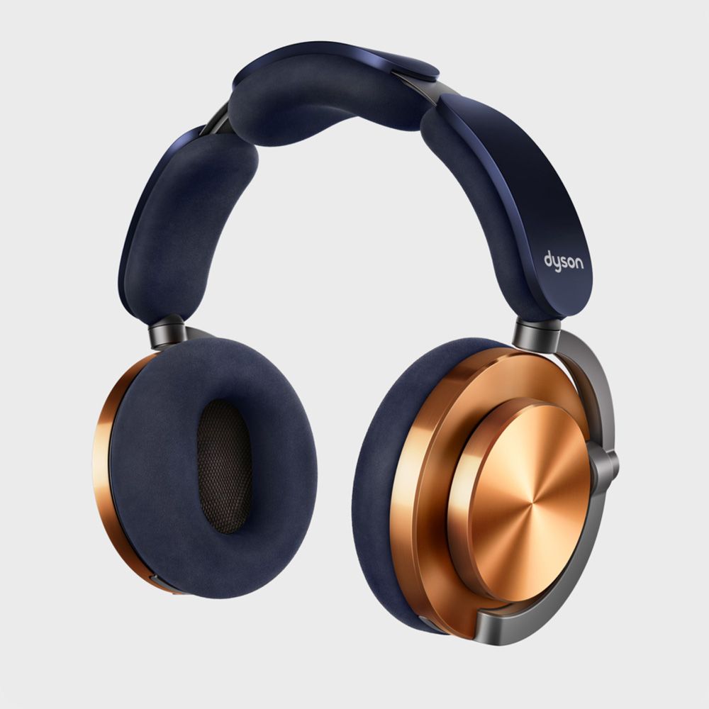 Dyson OnTrac wireless headphones in the CNC Copper colourway.