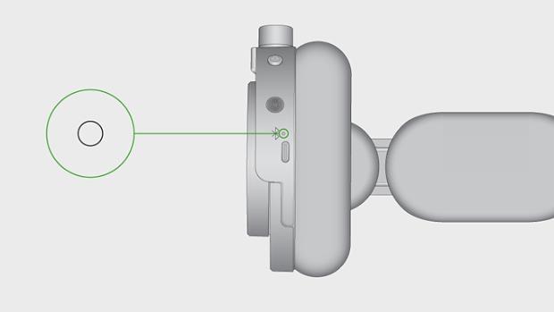 A drawing demonstrating how the Dyson OnTrac LED operates during Auto power off.