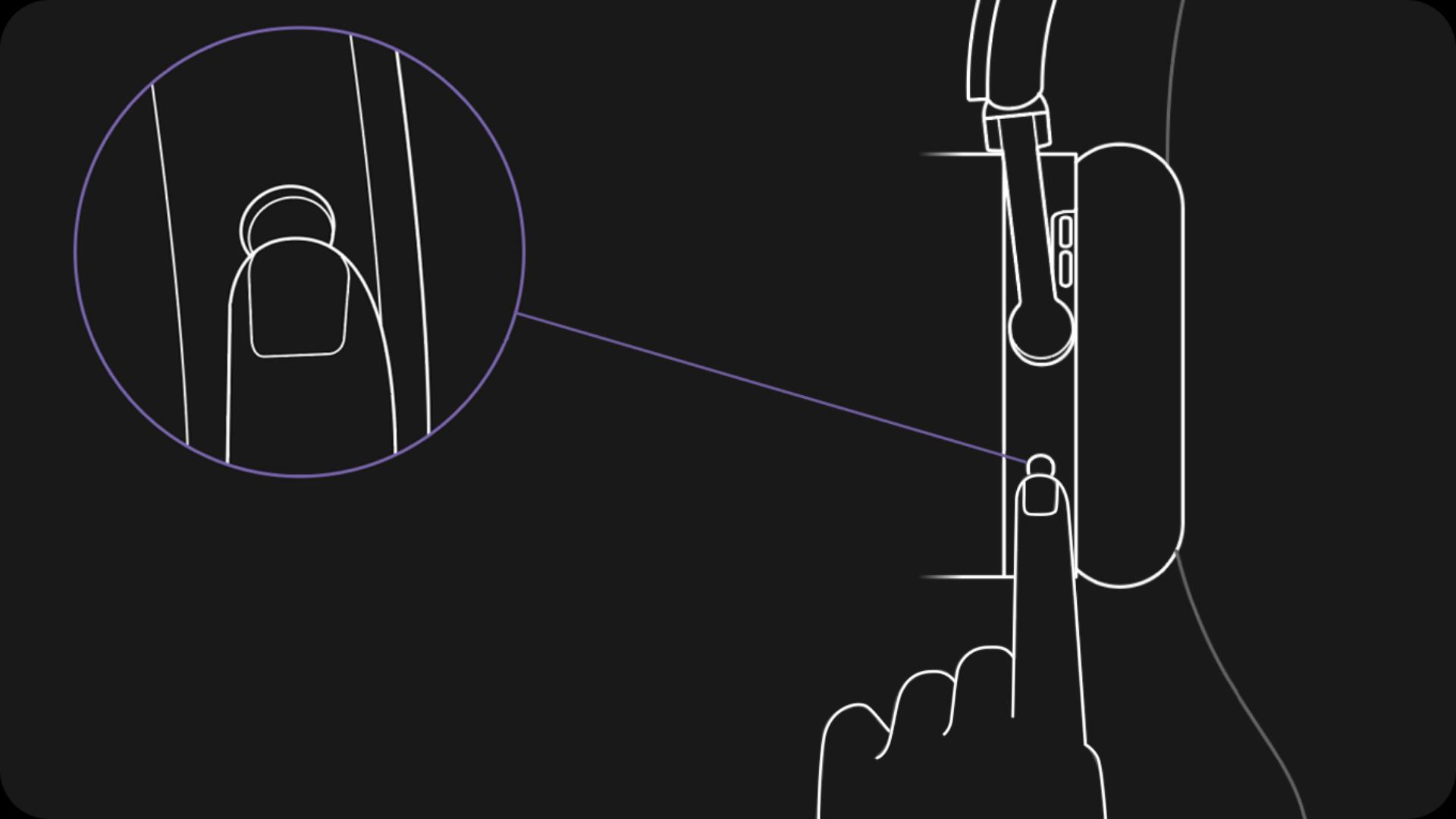 A video explaining how to pair your Dyson OnTrac headphones, and turn them on and off.