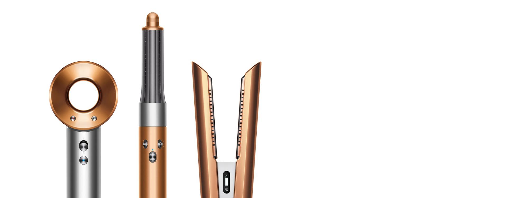 جهاز تمليس الشعر Dyson Corrale ومصفف الشعر Dyson Airwrap متعدد الوظائف ومجفف الشعر Dyson Supersonic