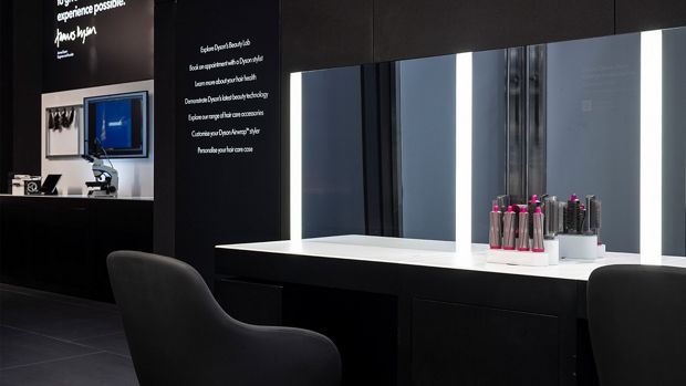 Dyson體驗店內環境