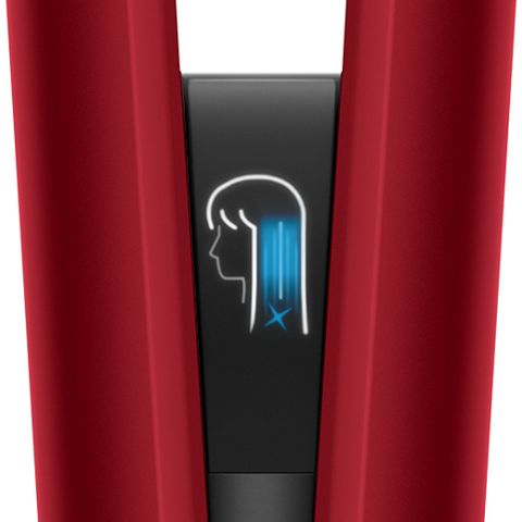 Close up of the LCD screen