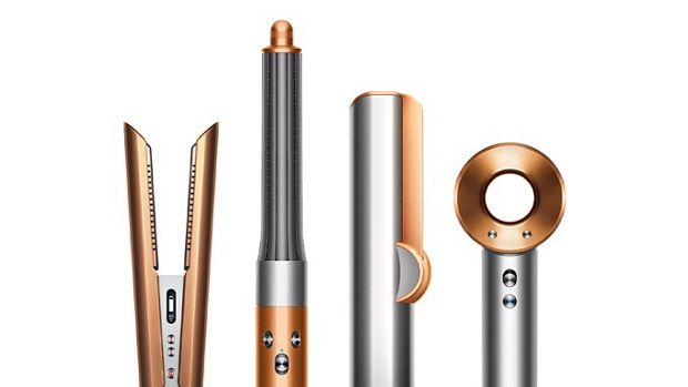 다이슨 헤어 케어 제품 라인 이미지