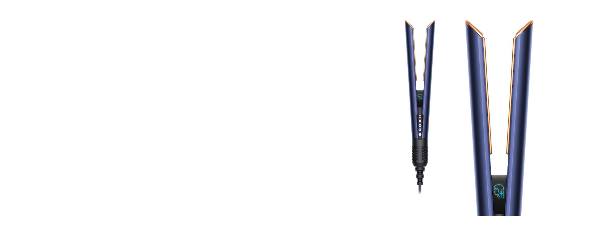 A Dyson Airstrait™ straightener.