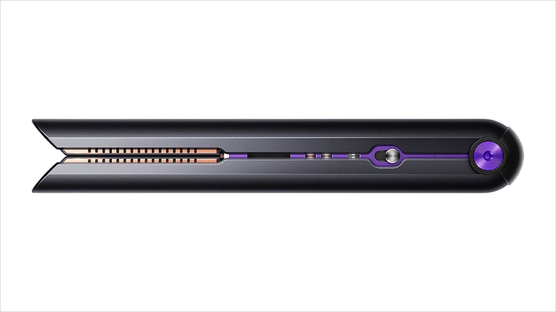Close up of Dyson Corrale Hair Straightener