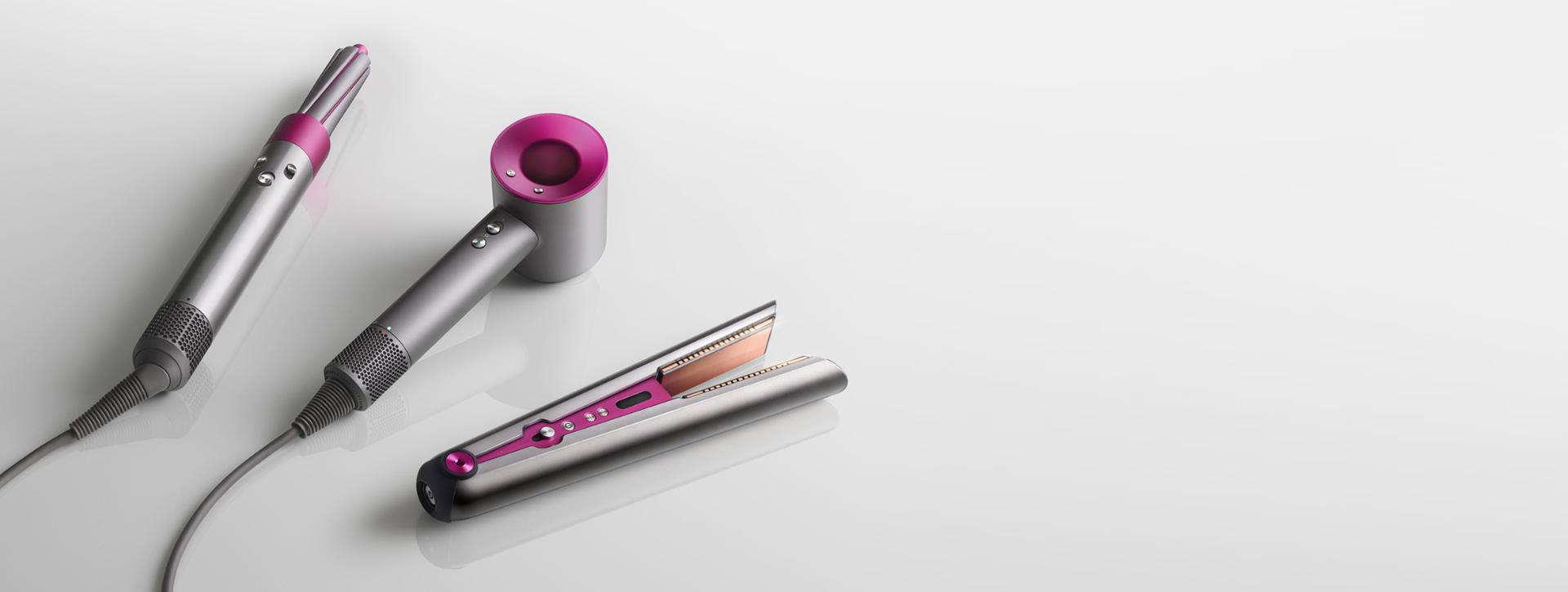 سلسلة منتجات دايسون للعناية بالشعر