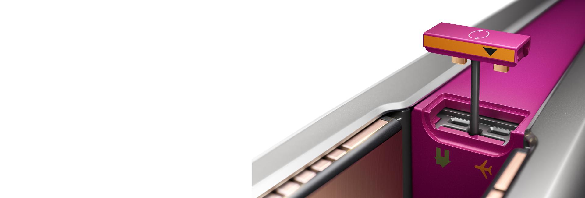 Flight-ready tag removed from straightener