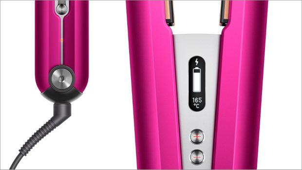 Close up of the cable inserted for styling