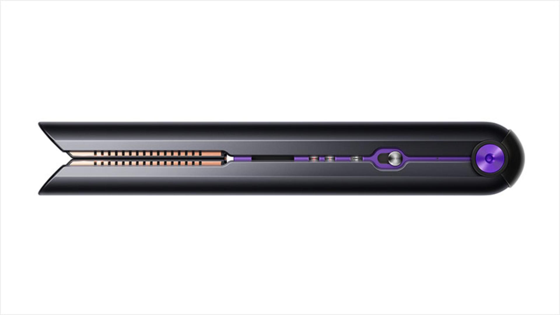 Dyson Corrale hair straightener open and closed