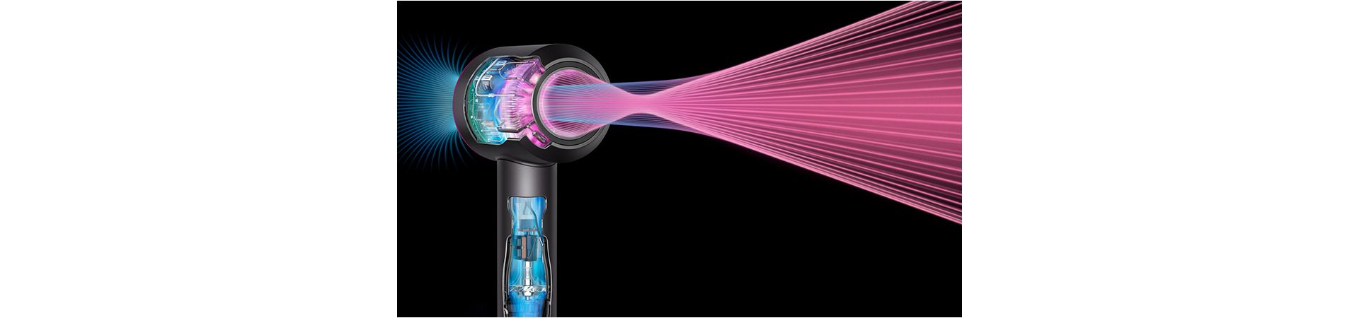8. Dyson Supersonic Hair Dryer in Blue - wide 2