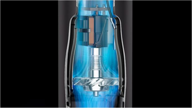 „Dyson Supersonic“ plaukų džiovintuvo variklio vaizdų galerija