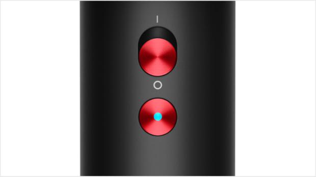 Close up of Dyson Supersonic™ hair dryer cold shot