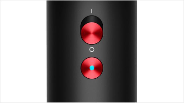 Close up of Dyson Supersonic™ hair dryer cold shot