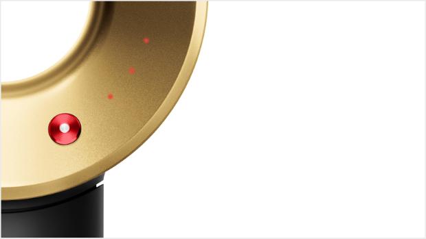 Supersonic showing 4 heat settings