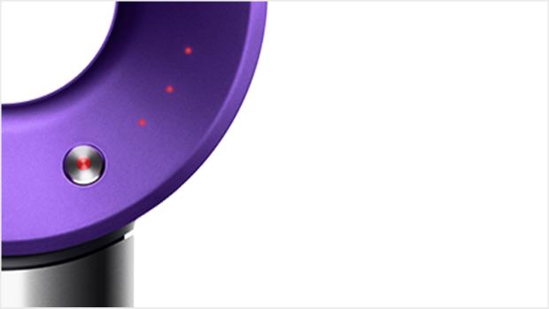 Supersonic showing 4 heat settings