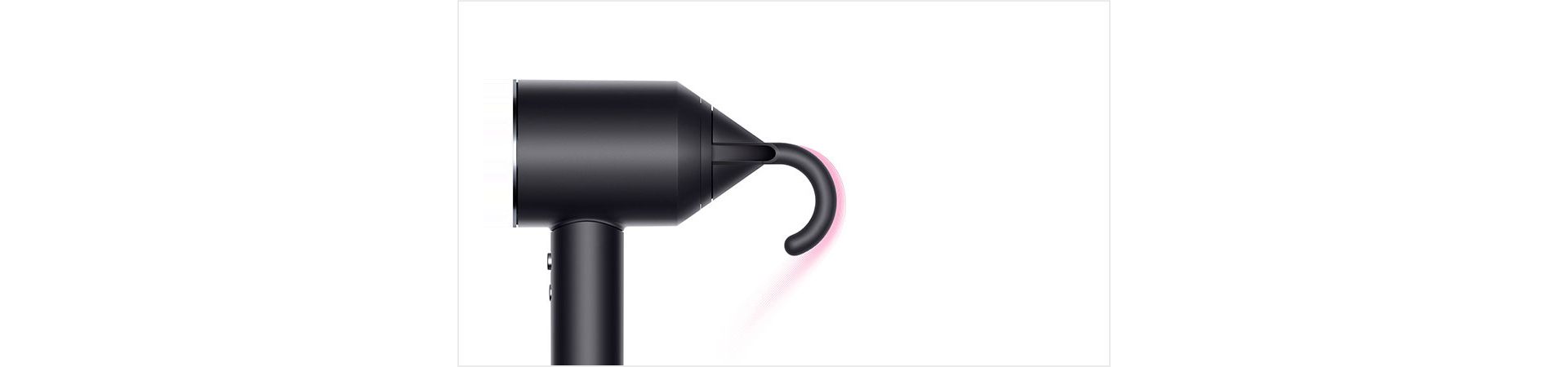 Dyson Supersonic™ hair dryer Black/Nickel with New Flyaway attached