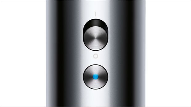 Close-ups of Supersonic's control buttons.