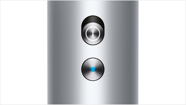 Close up of Dyson Supersonic™ hair dryer cold shot