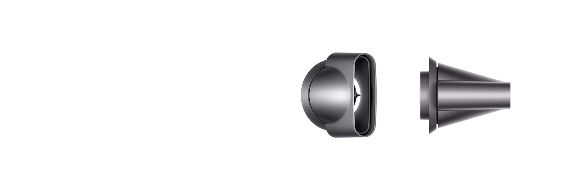 Two images of the Smoothing nozzle from different angles