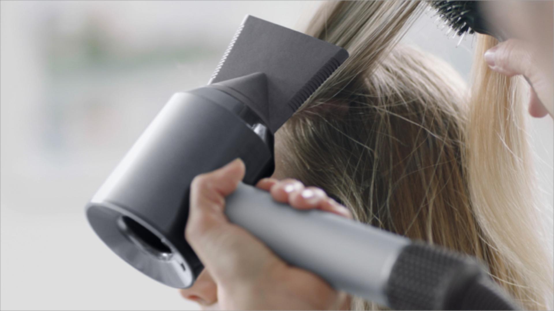 Styling with the Dyson Supersonic hair dryer