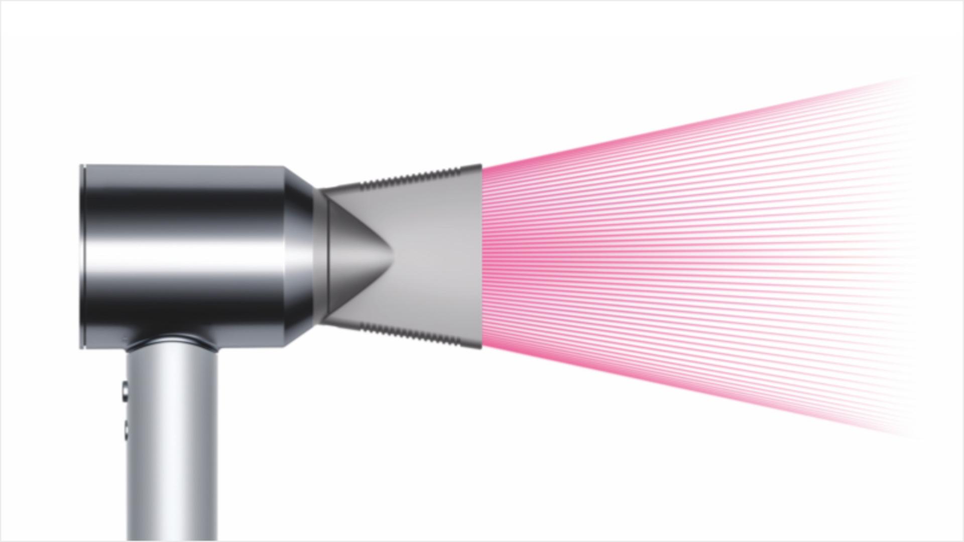 Professional concentrator attachment for the Dyson Supersonic hair dryer