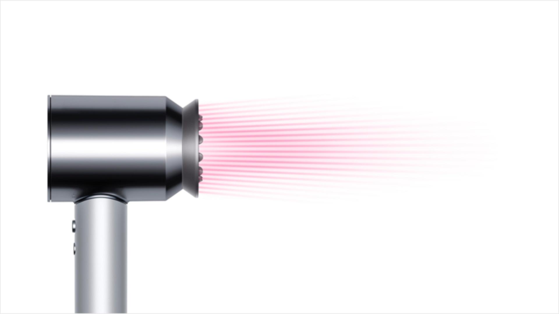 Gentle air attachment for the Dyson Supersonic hair dryer