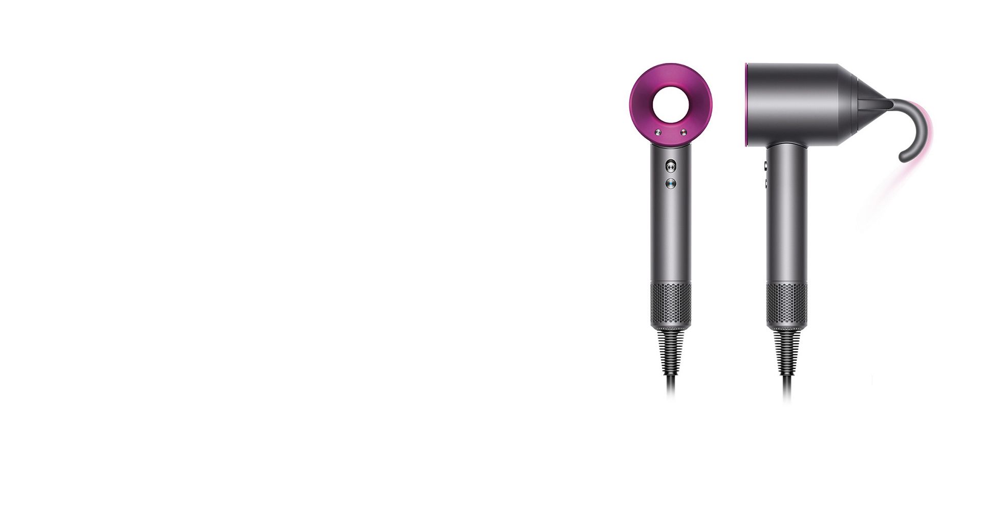 The Dyson supersonic from front angle and side
