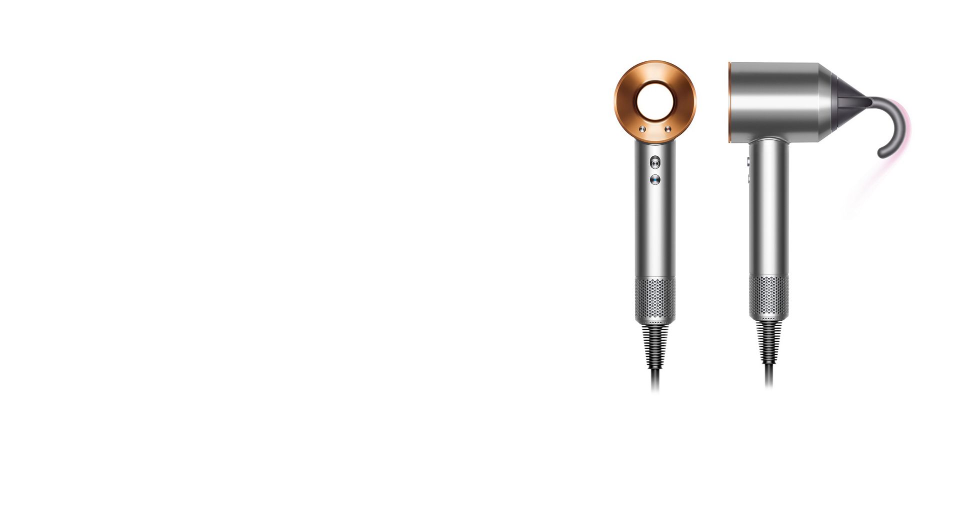 The Dyson supersonic from front angle and side