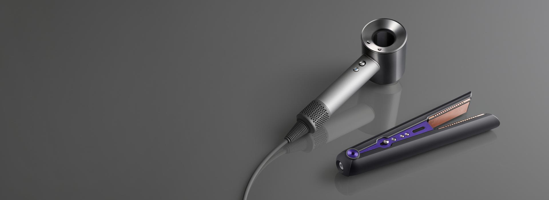 The selection of Dyson professional hair care machines
