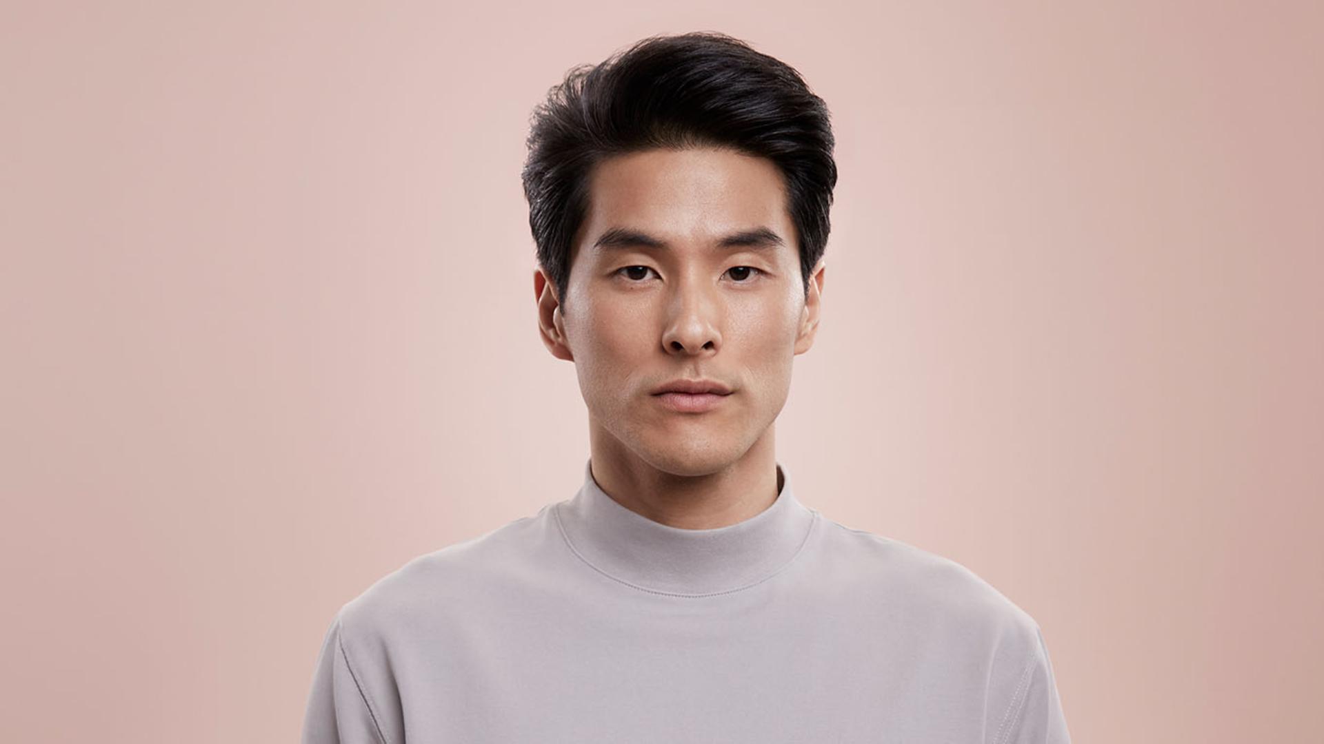 Images of models with finished styles.